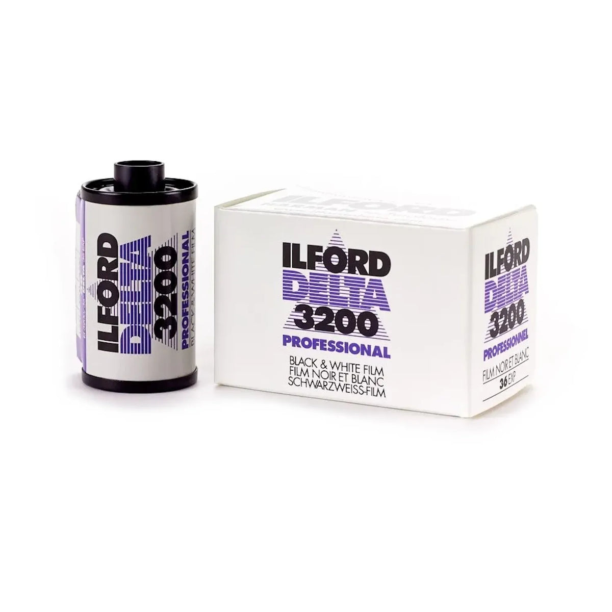 Ilford Delta Pro 3200 35mm Black White Film Roll BW ISO 3200