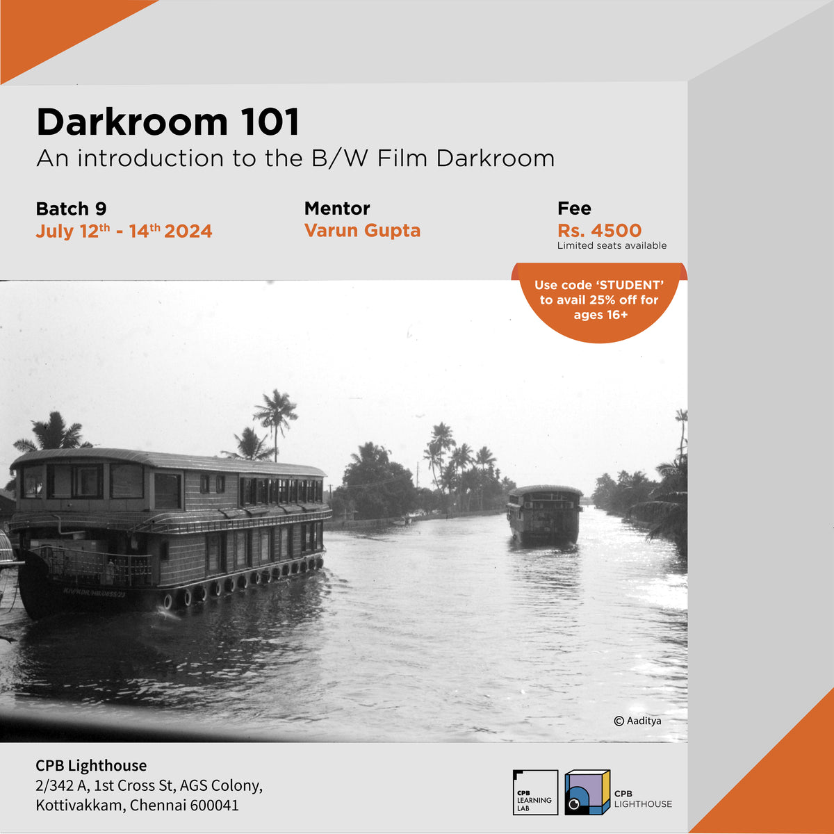 Darkroom 101 - An Introduction To The B&W Film Darkroom – CPB Foundation