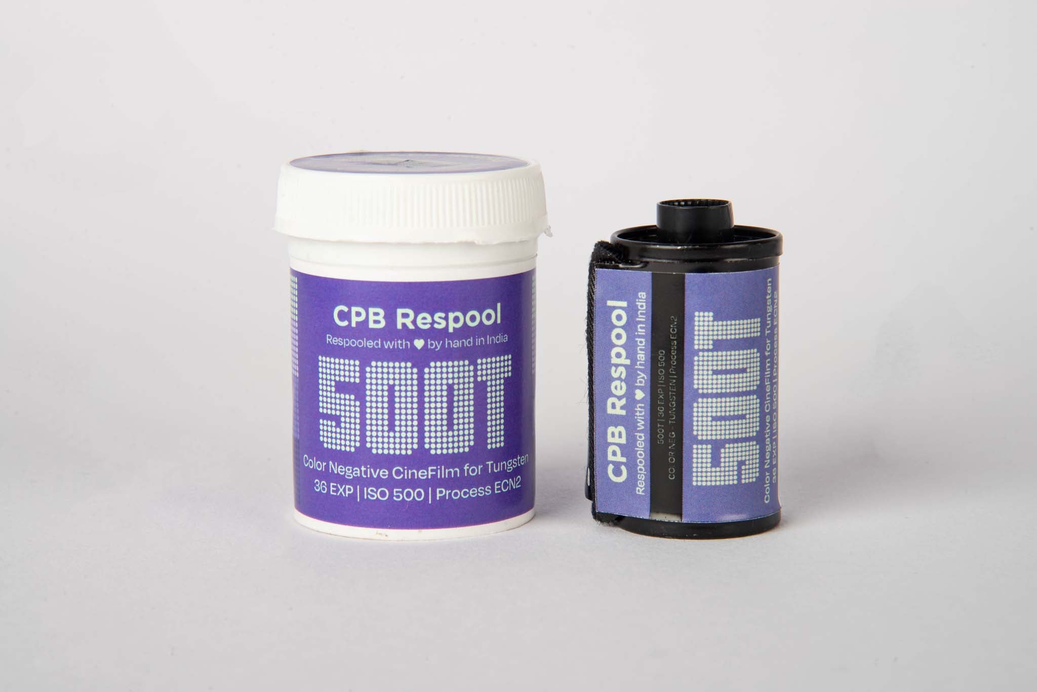 CPB ReSpool | 500T | 35mm Colour Film roll | ECN2 | 36 exp | ISO 500 ...