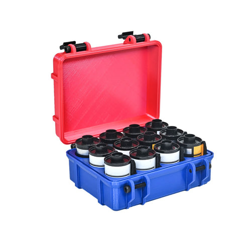 12 x 35mm Film Roll Rugged Storage Case | 3D Printed