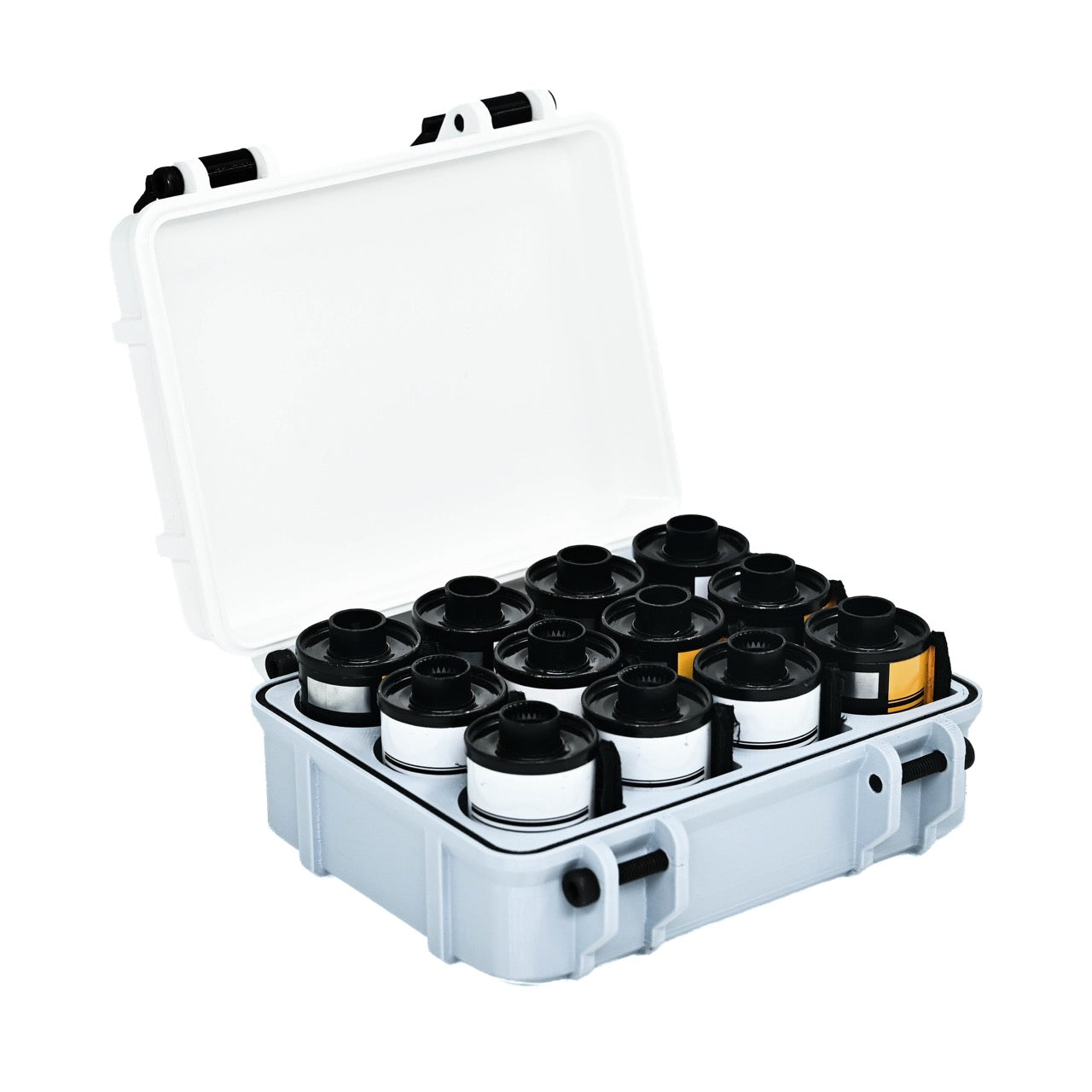 12 x 35mm Film Roll Rugged Storage Case | 3D Printed