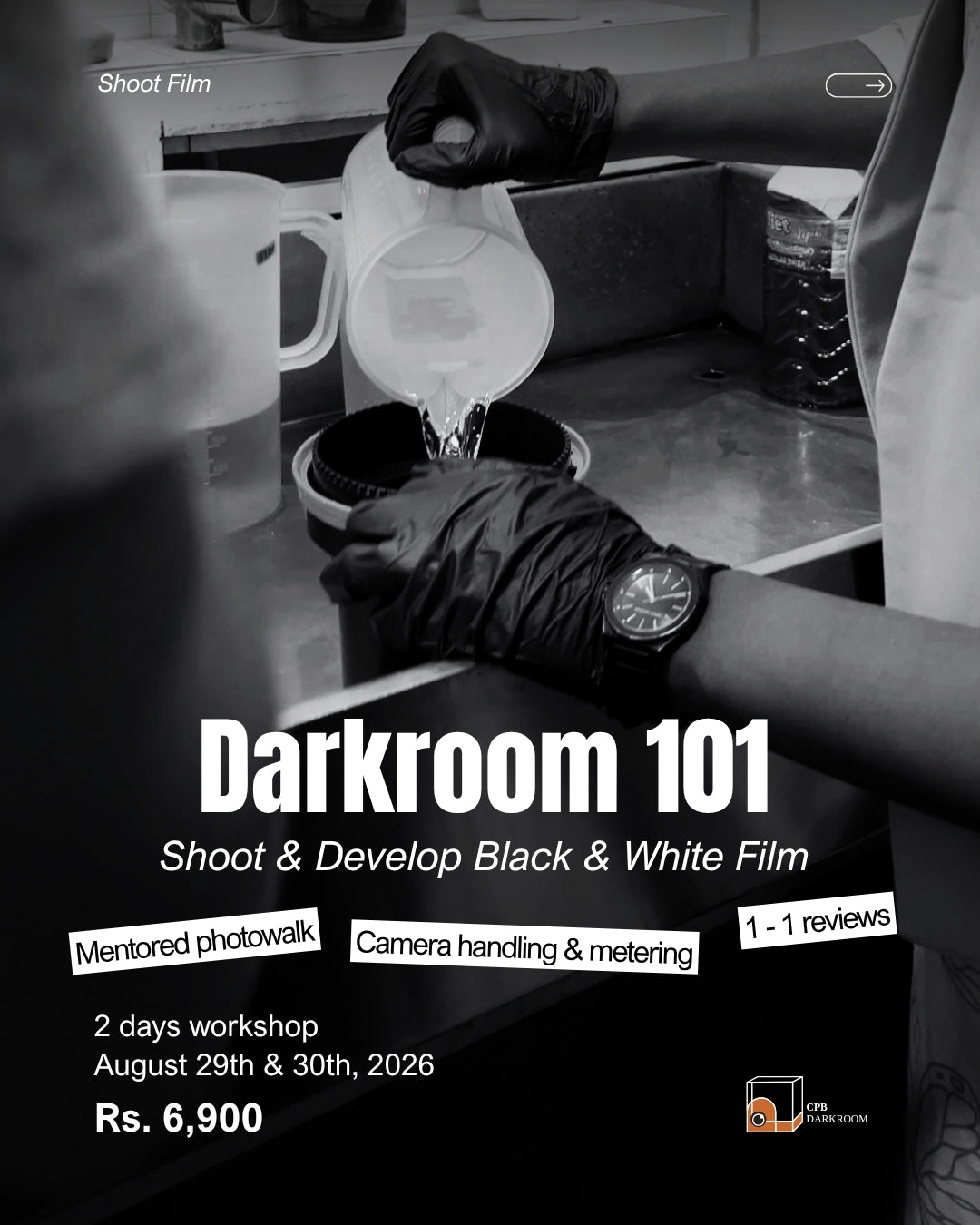 Darkroom 101 - An Introduction to B&W Film Photography - Batch 15