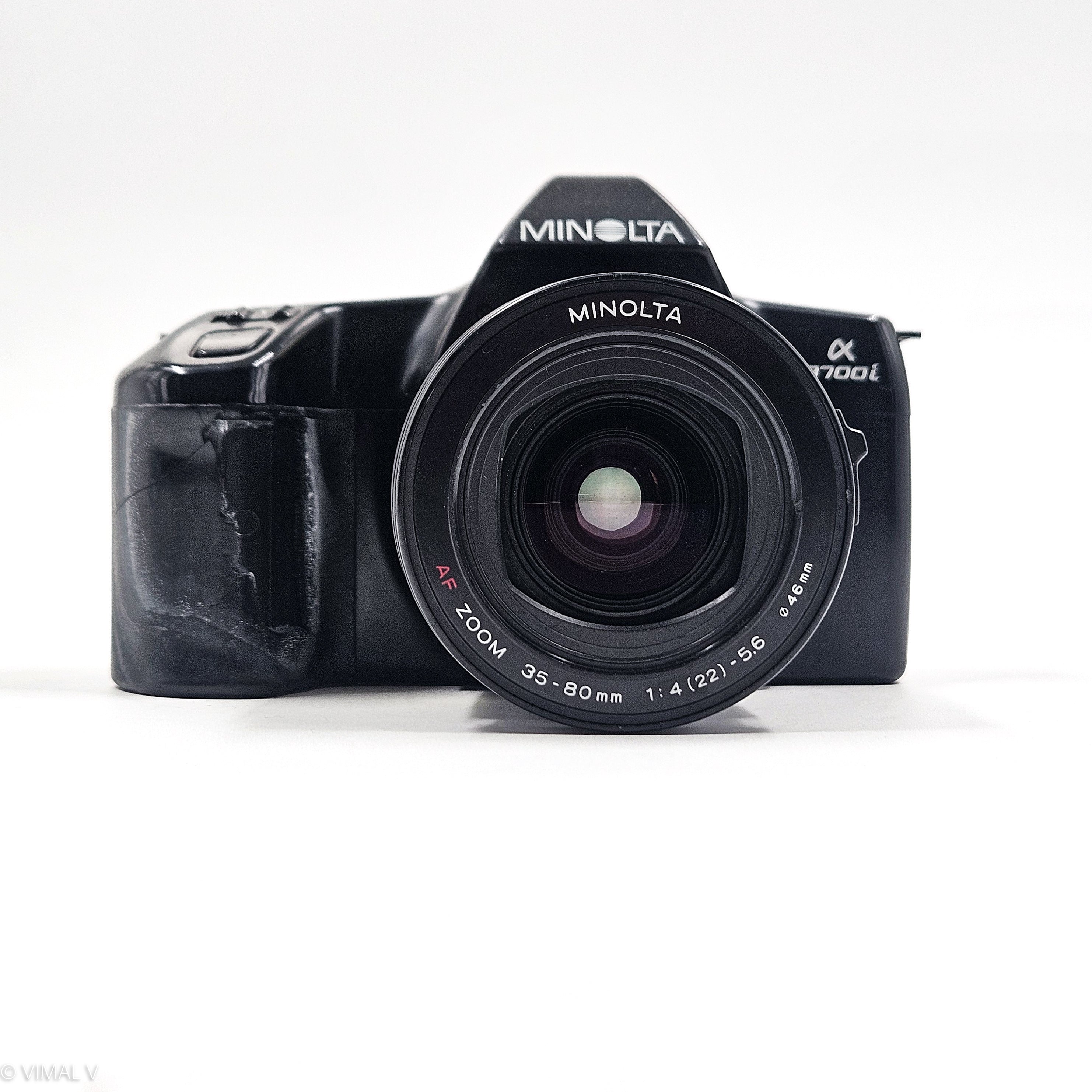 Minolta 3700i + Minolta 35-80mm f4-5.6 | SLR Film Camera + Lens | Good