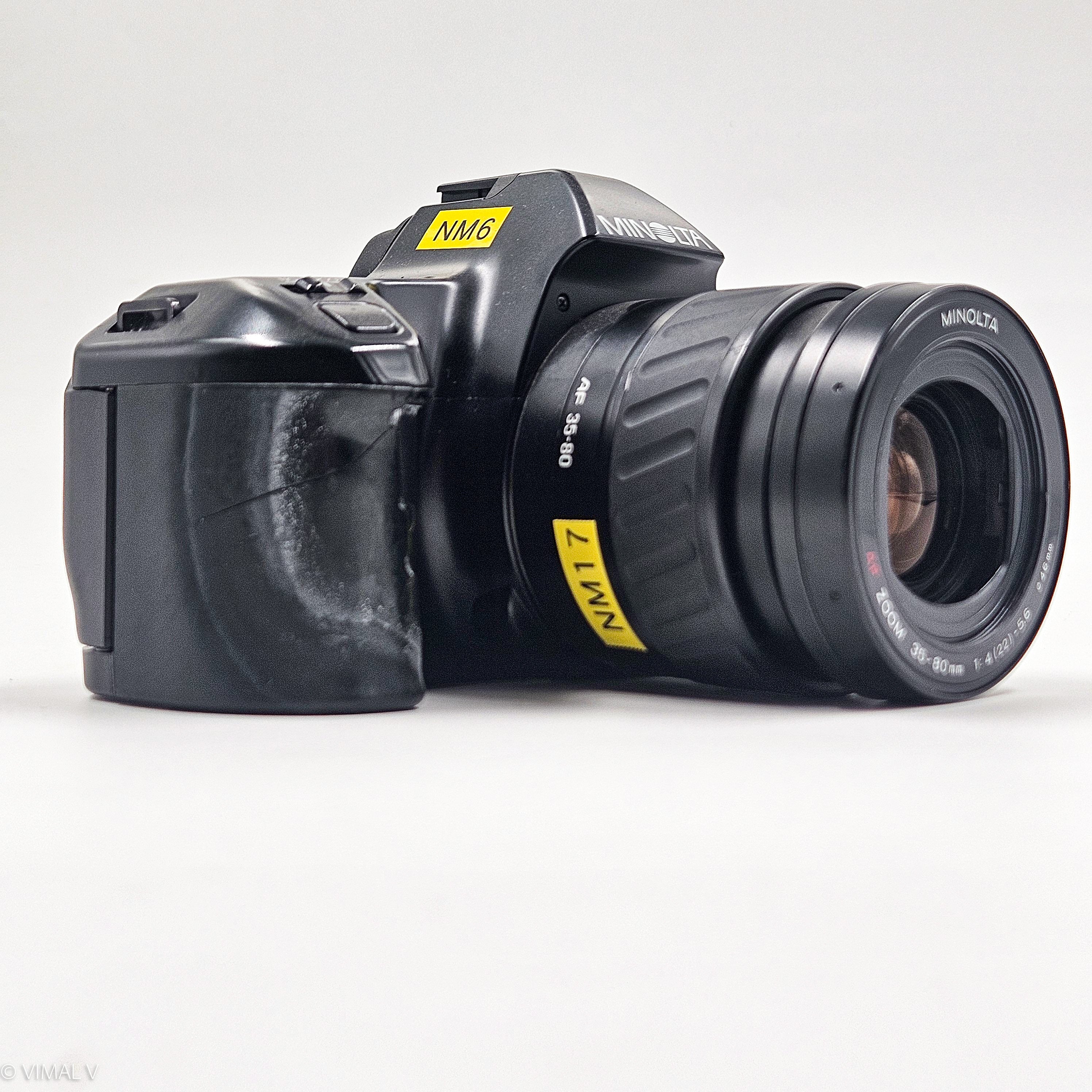 Minolta 3700i + Minolta 35-80mm f4-5.6 | SLR Film Camera + Lens