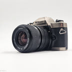 Nikon FM10 + Nikkor 35–70mm f/3.5-4.8 | SLR Film Camera + Lens | Good