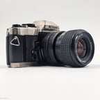 Nikon FM10 + Nikkor 35–70mm f/3.5-4.8 | SLR Film Camera + Lens | Good