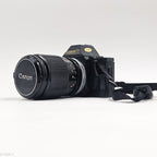 Canon T70 + Canon 135mm f2.5 | SLR Film Camera + Lens | Good