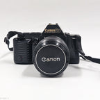 Canon T70 + Canon 135mm f2.5 | SLR Film Camera + Lens | Good