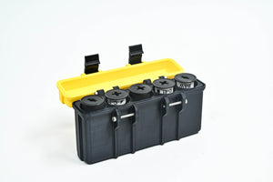 Open image in slideshow, 5 x Medium Format 120 Film Roll Rugged Storage Case | 3D Printed | 120 Film
