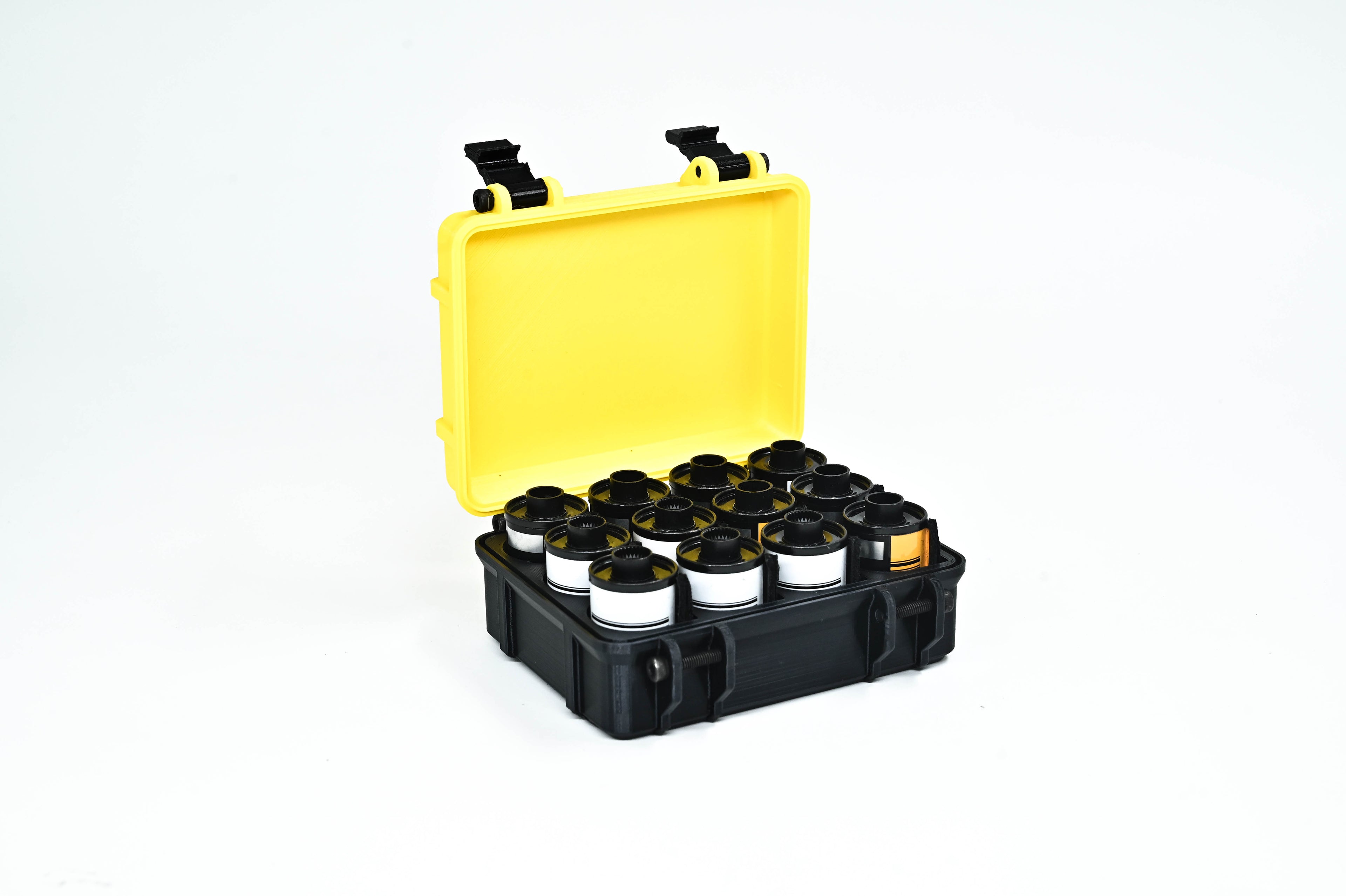12 x 35mm Film Roll Rugged Storage Case | 3D Printed