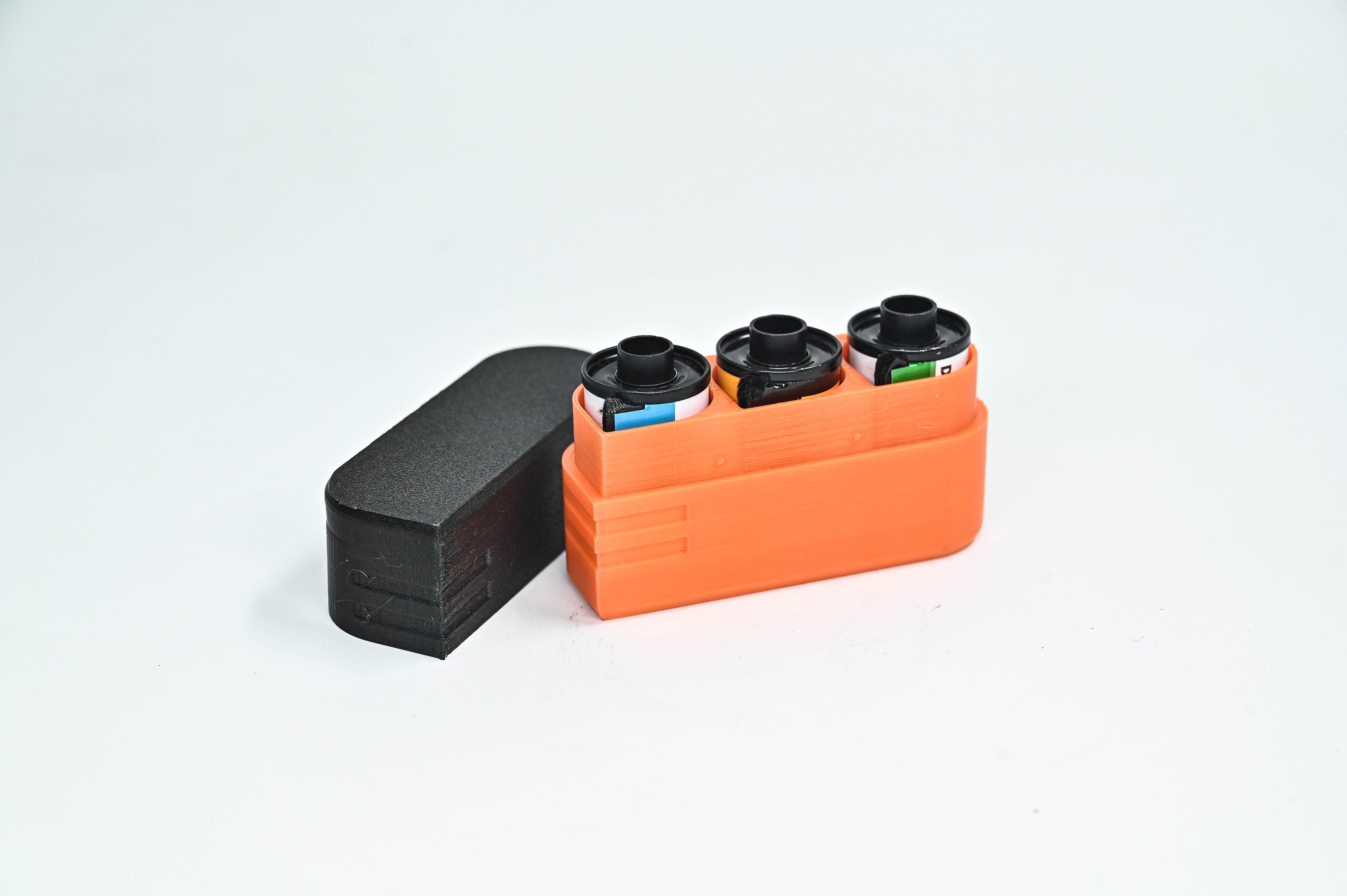 3 x 35mm Film Roll Storage Case | 3D Printed