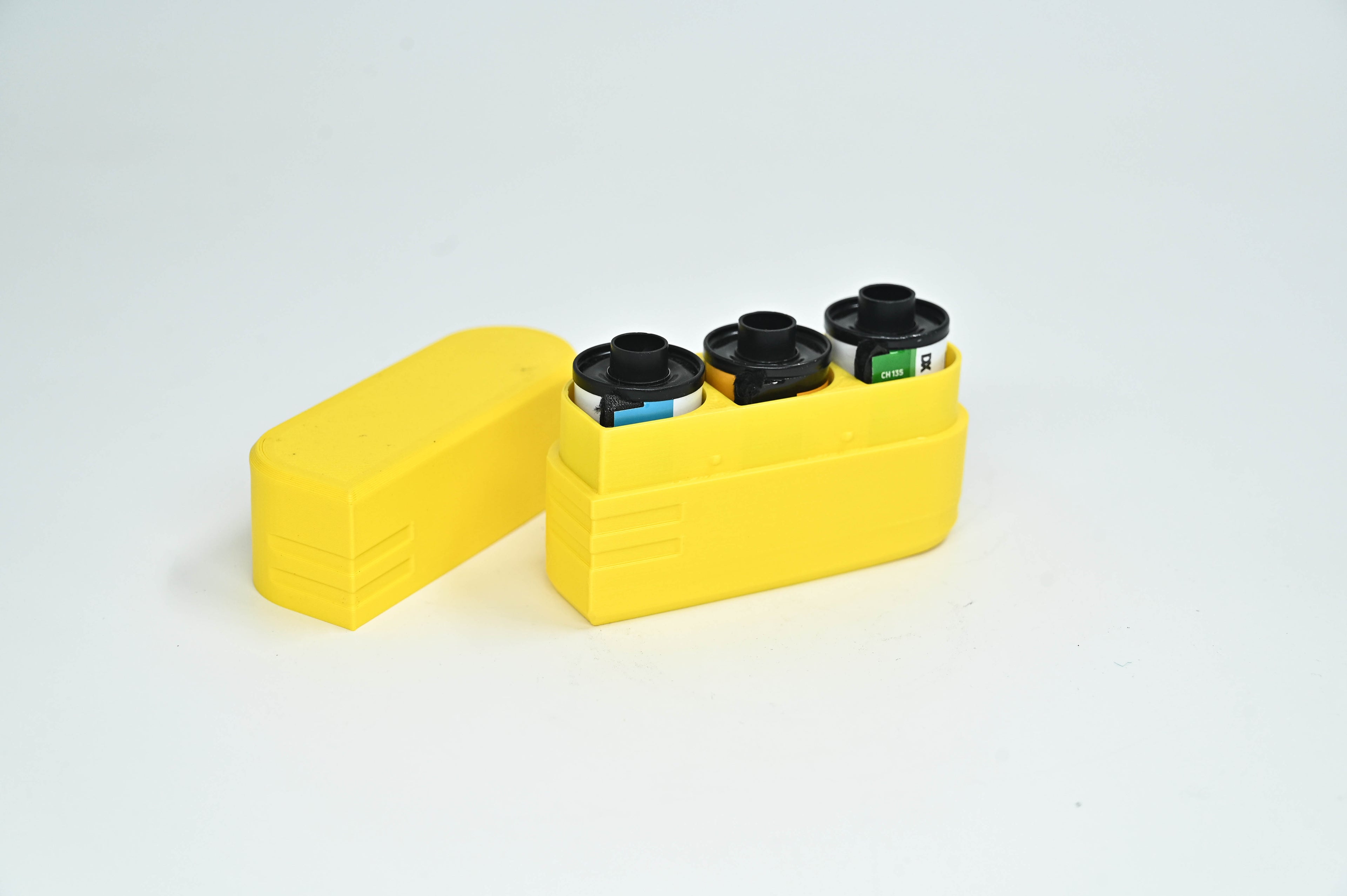 3 x 35mm Film Roll Storage Case | 3D Printed