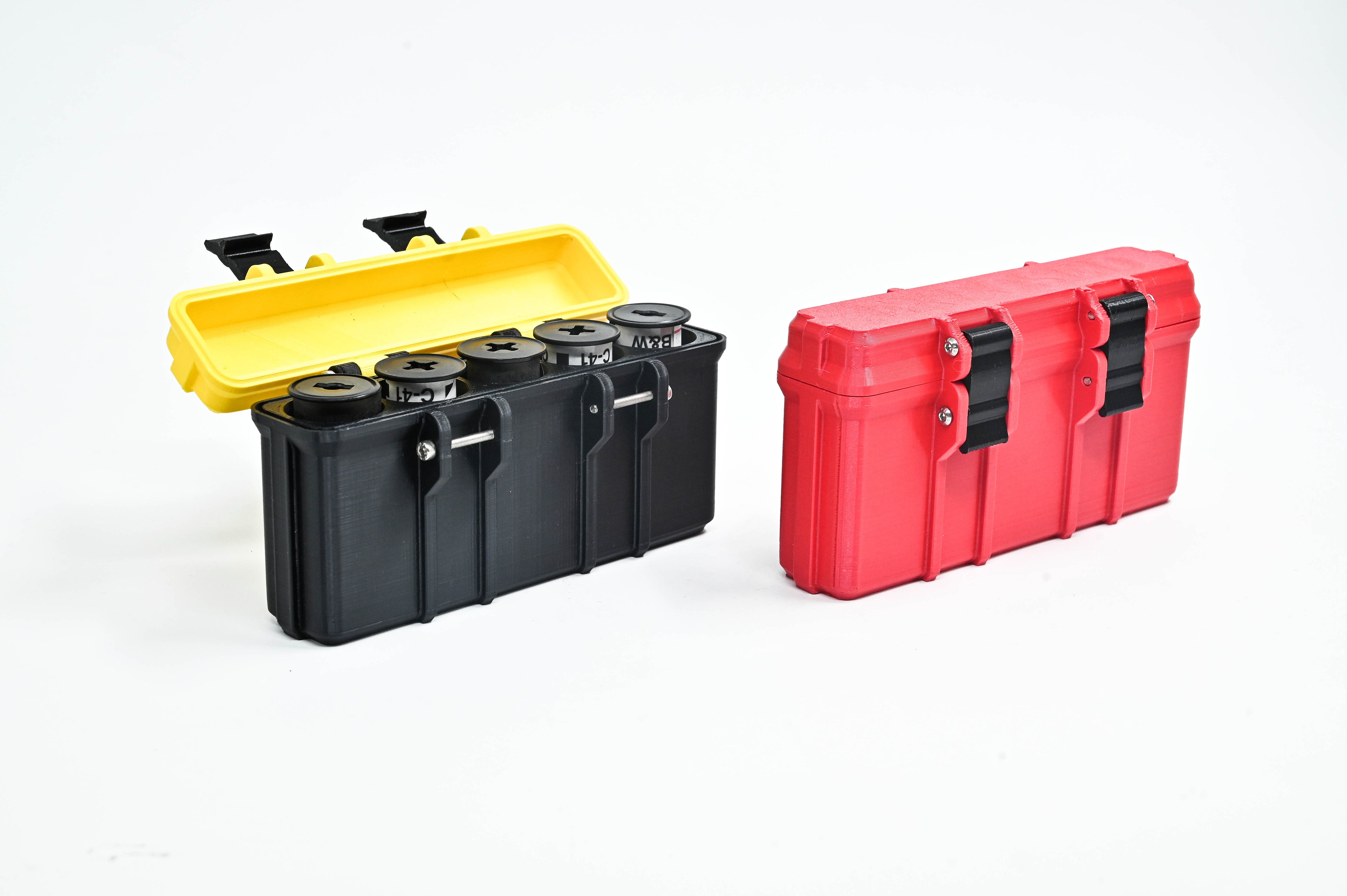 5 x Medium Format Film Roll Rugged Storage Case | 3D Printed