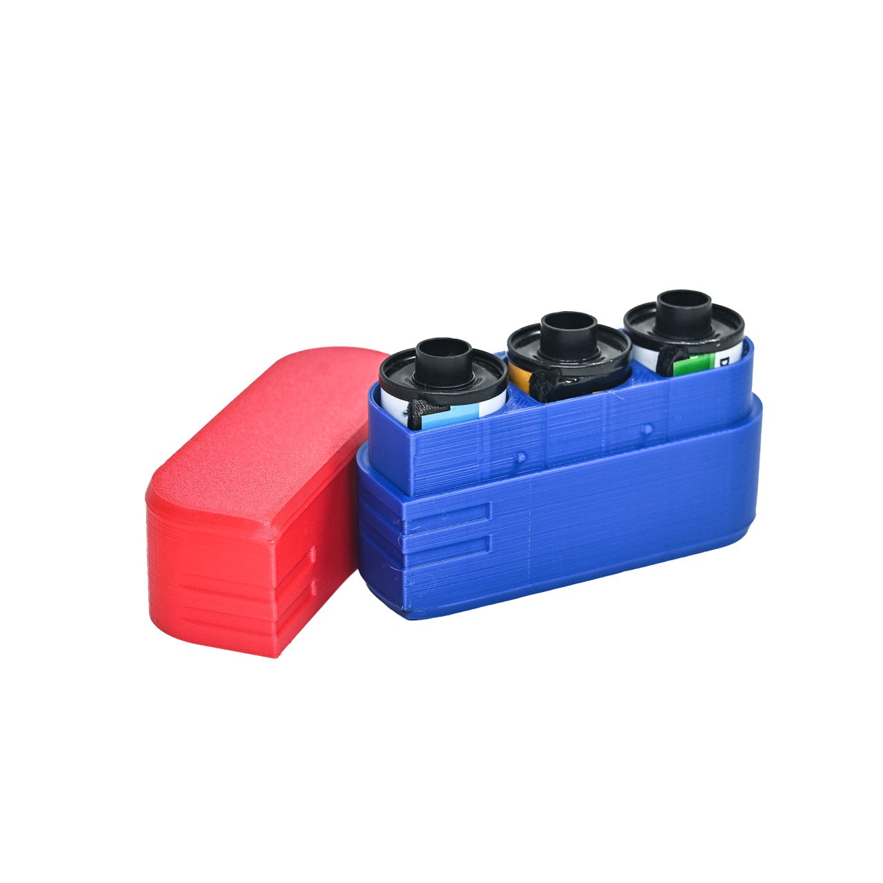 3 x 35mm Film Roll Storage Case | 3D Printed