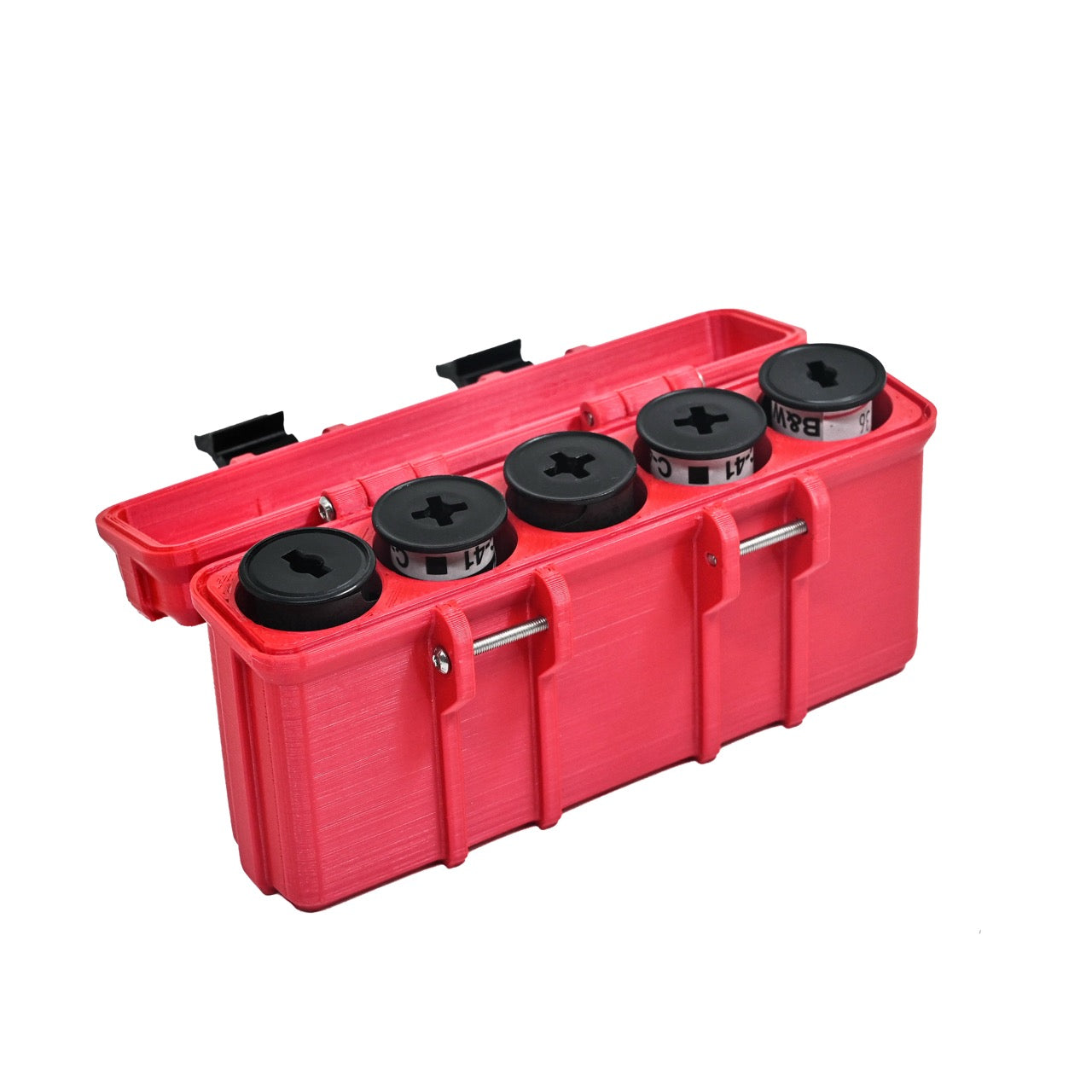 5 x Medium Format Film Roll Rugged Storage Case | 3D Printed
