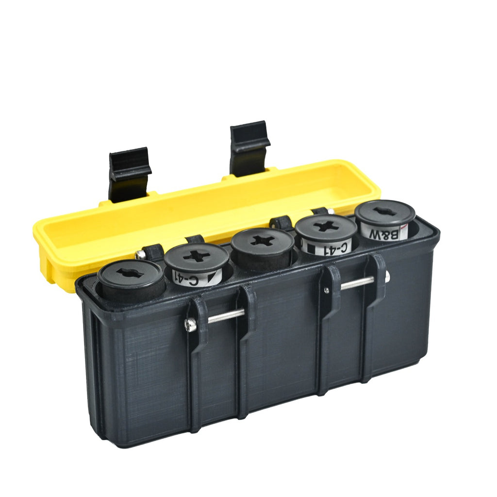 5 x Medium Format Film Roll Rugged Storage Case | 3D Printed