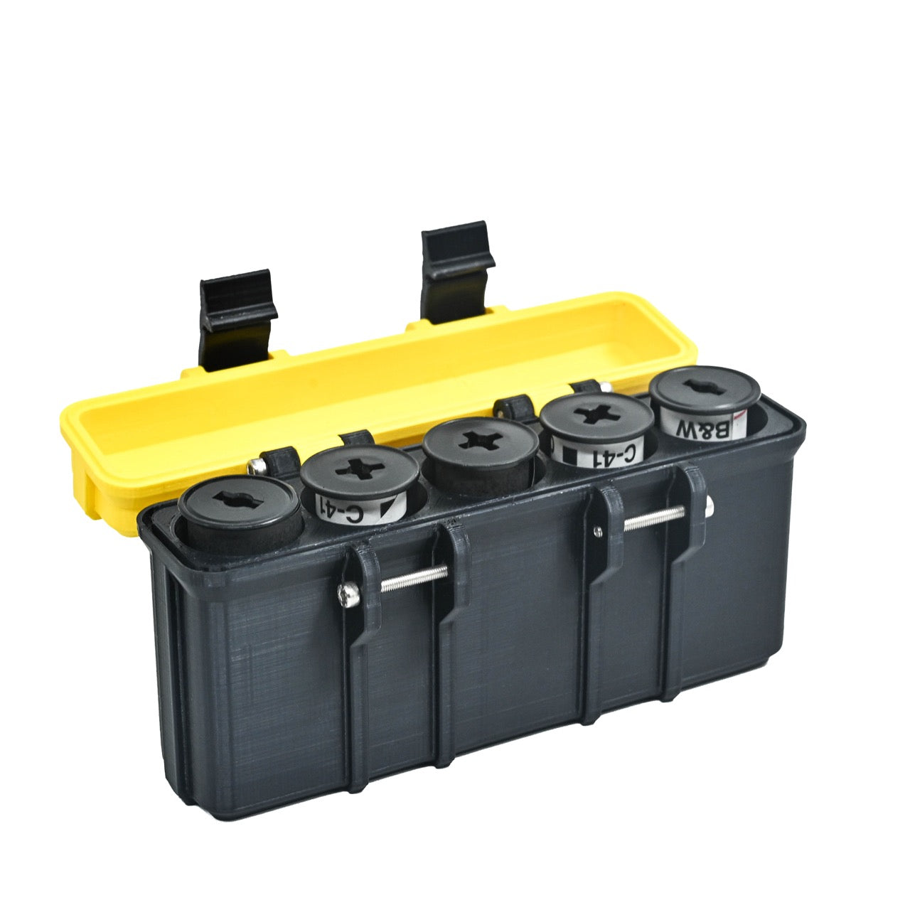 5 x Medium Format Film Roll Rugged Storage Case | 3D Printed