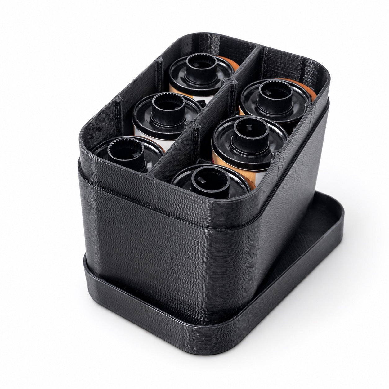 The Flexi Case | 35mm and 120 Film Roll Case | 3D Printed