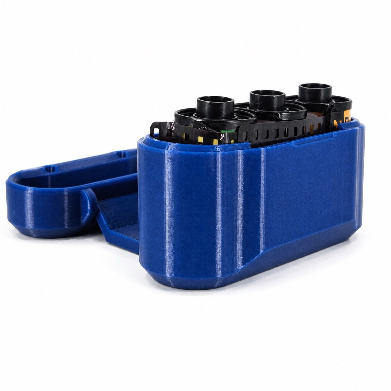 The Film Pod | 3 x 35mm Magnetic Film Roll Case | 3D Printed
