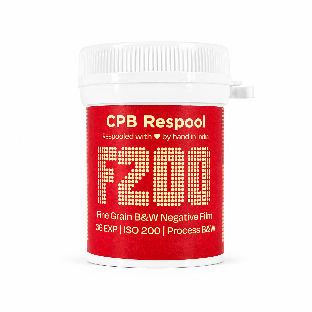 CPB ReSpool F200 | 35mm B&W Film Roll | 36 exp