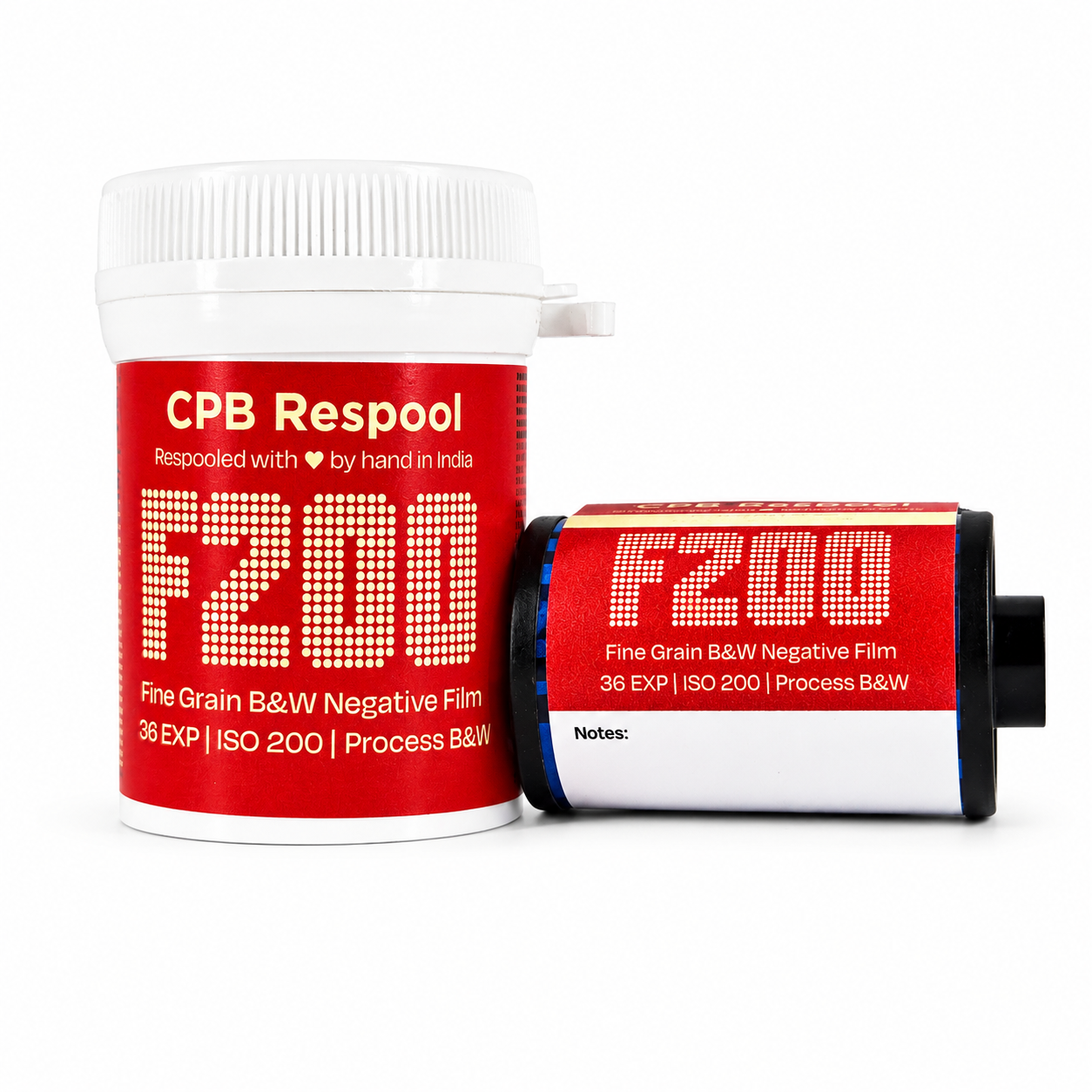 CPB ReSpool F200 | 35mm B&W Film Roll | 36 exp