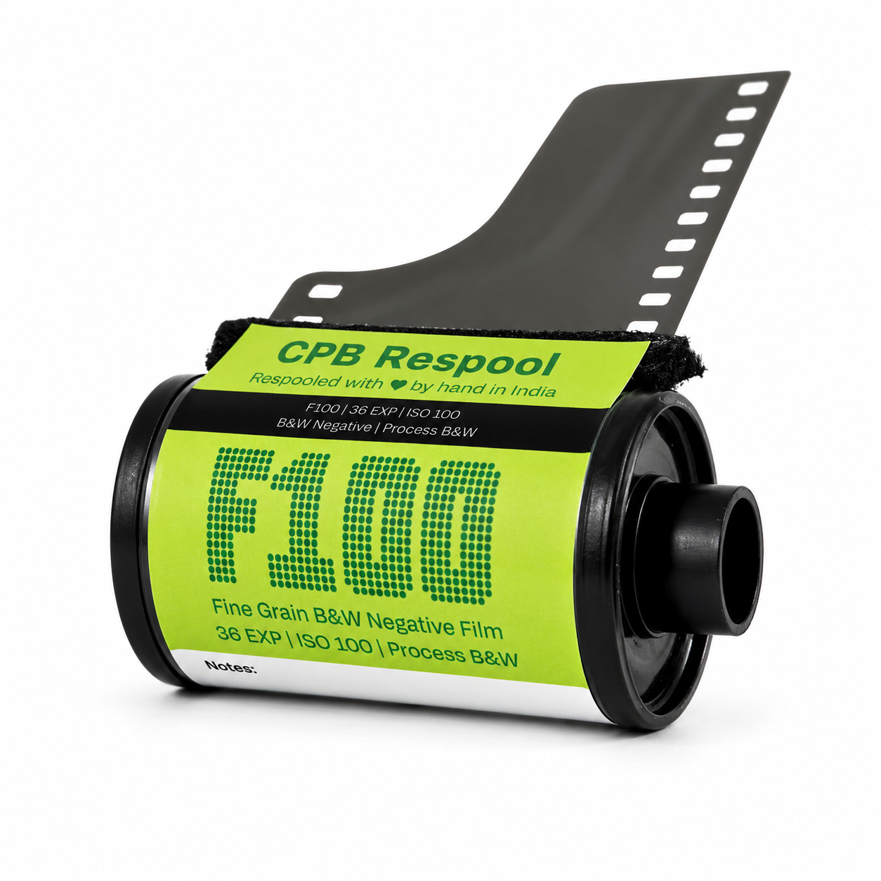 CPB ReSpool F100 | 35mm B&W Film Roll | 36 exp