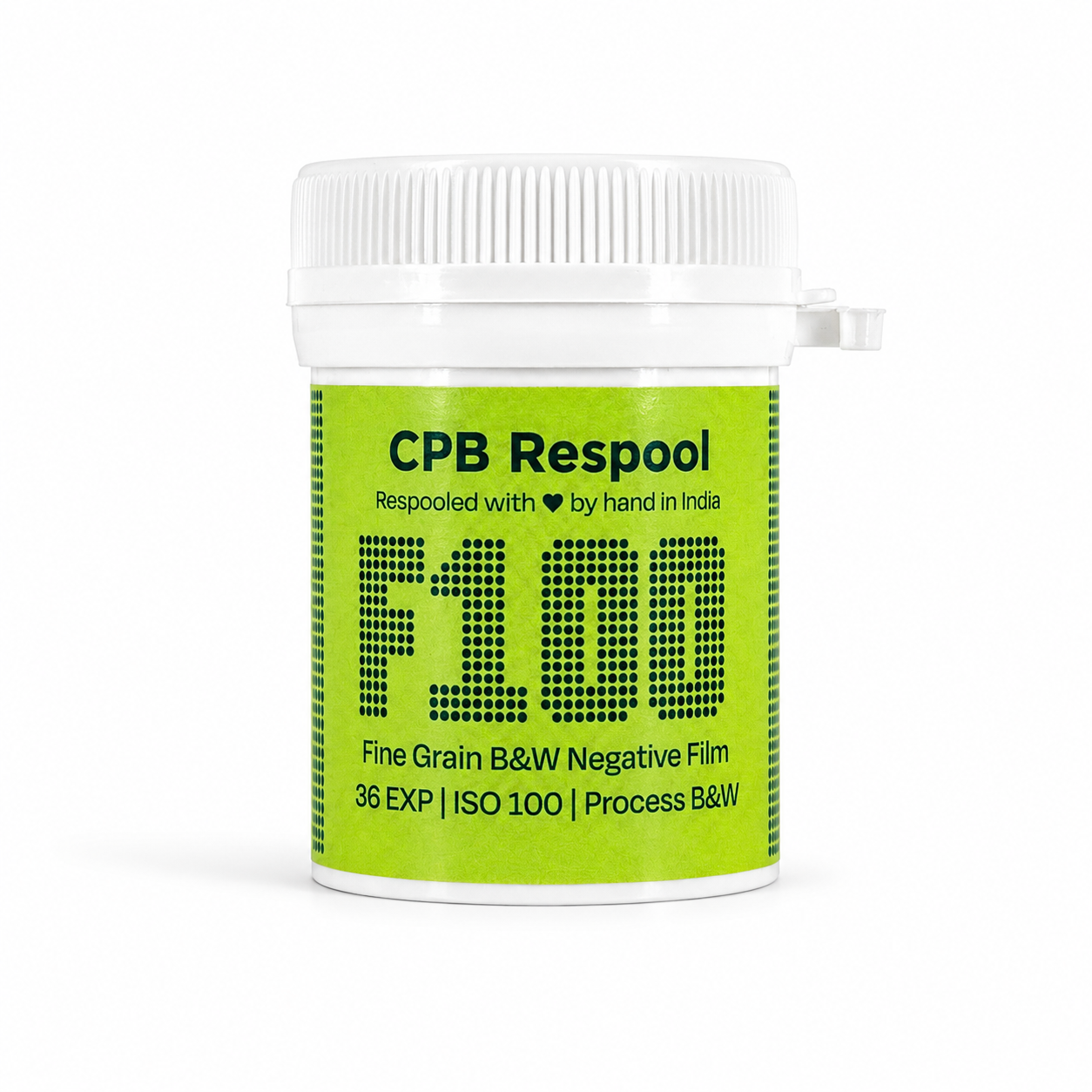 CPB ReSpool F100 | 35mm B&W Film Roll | 36 exp