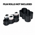 Retro Film Case | 6 x 35mm Film Roll with Box Case | 3D Printed | Film Rolls Not Included