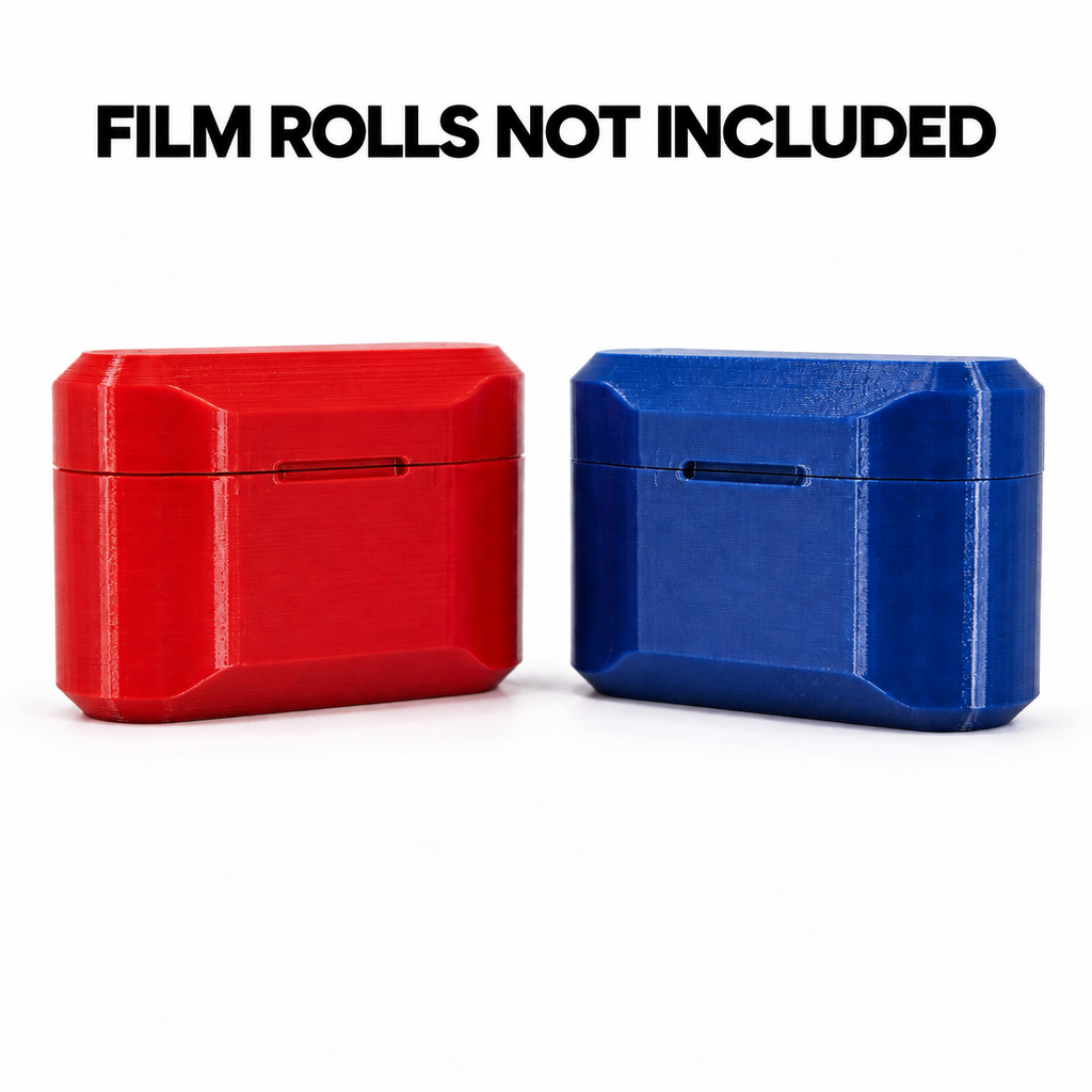The Film Pod | 3 x 35mm Magnetic Film Roll Case | 3D Printed | Film Rolls Not Included