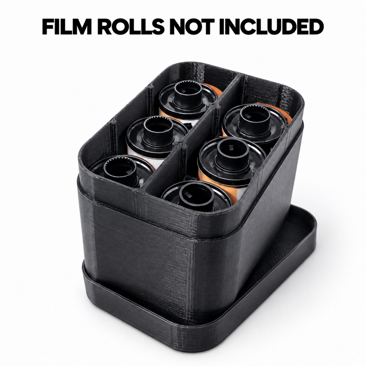 The Flexi Case | 35mm and 120 Film Roll Case | 3D Printed | Film Rolls Not Included