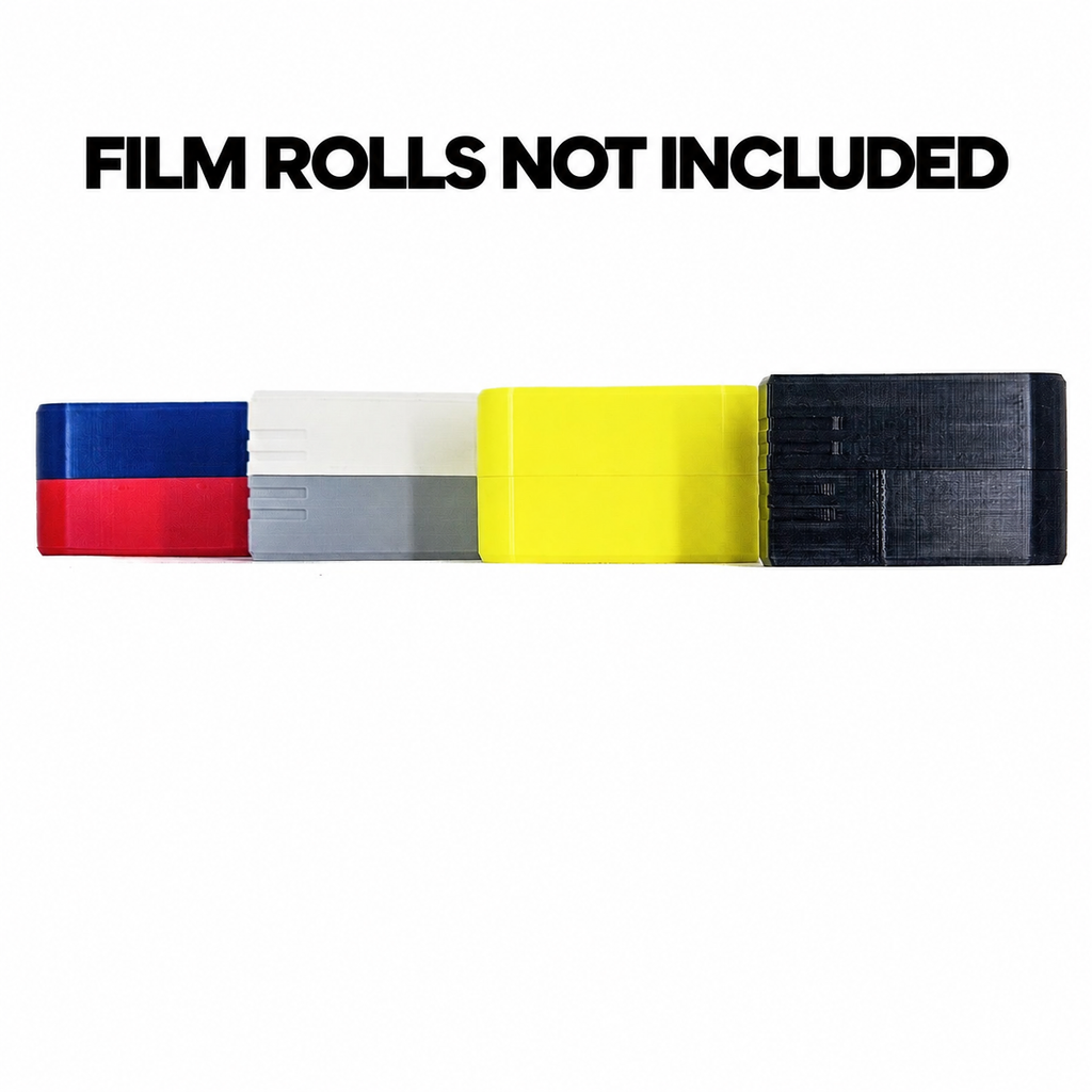 3 x 35mm Film Roll Storage Case | 3D Printed | Film Rolls Not Included