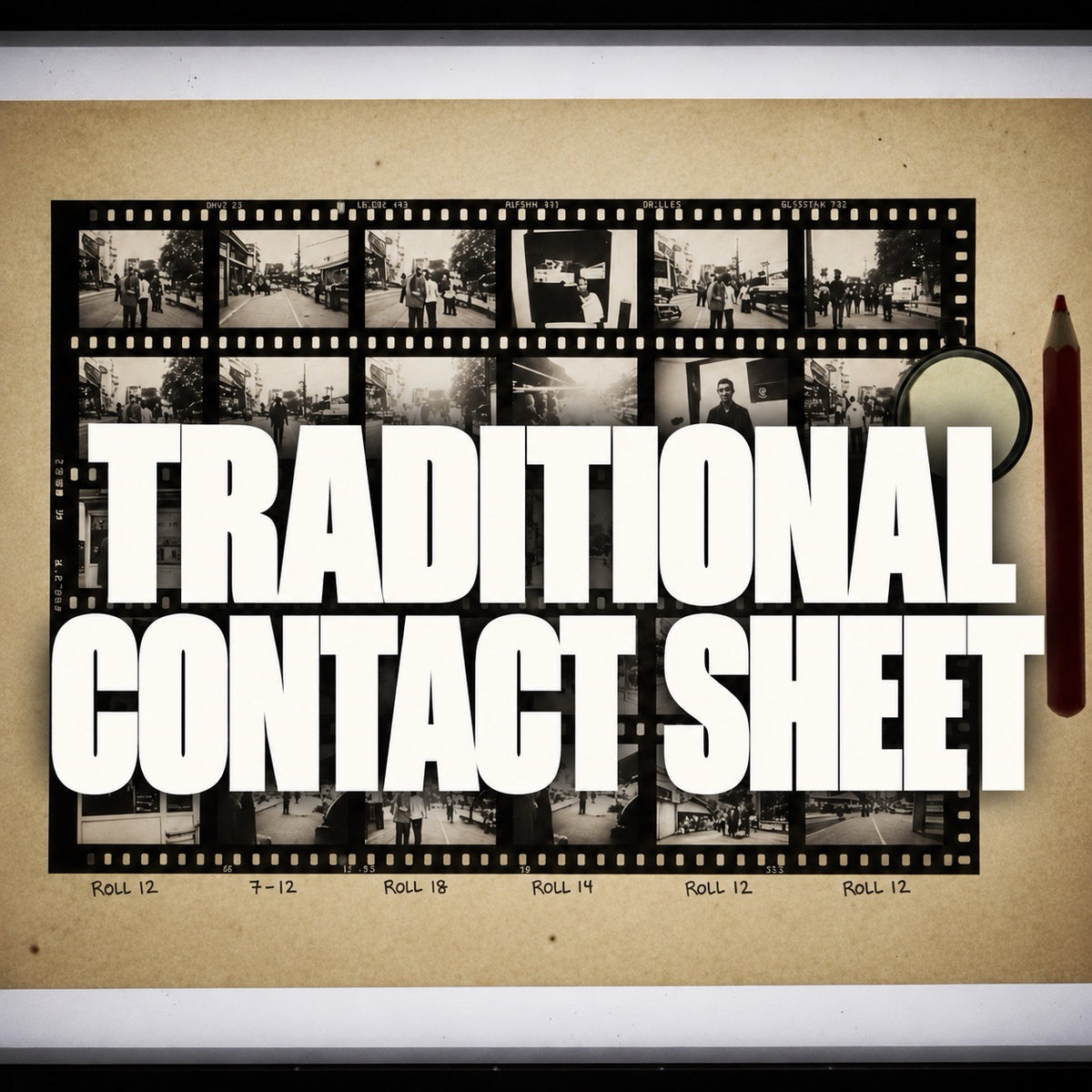 Traditional Contact Sheet