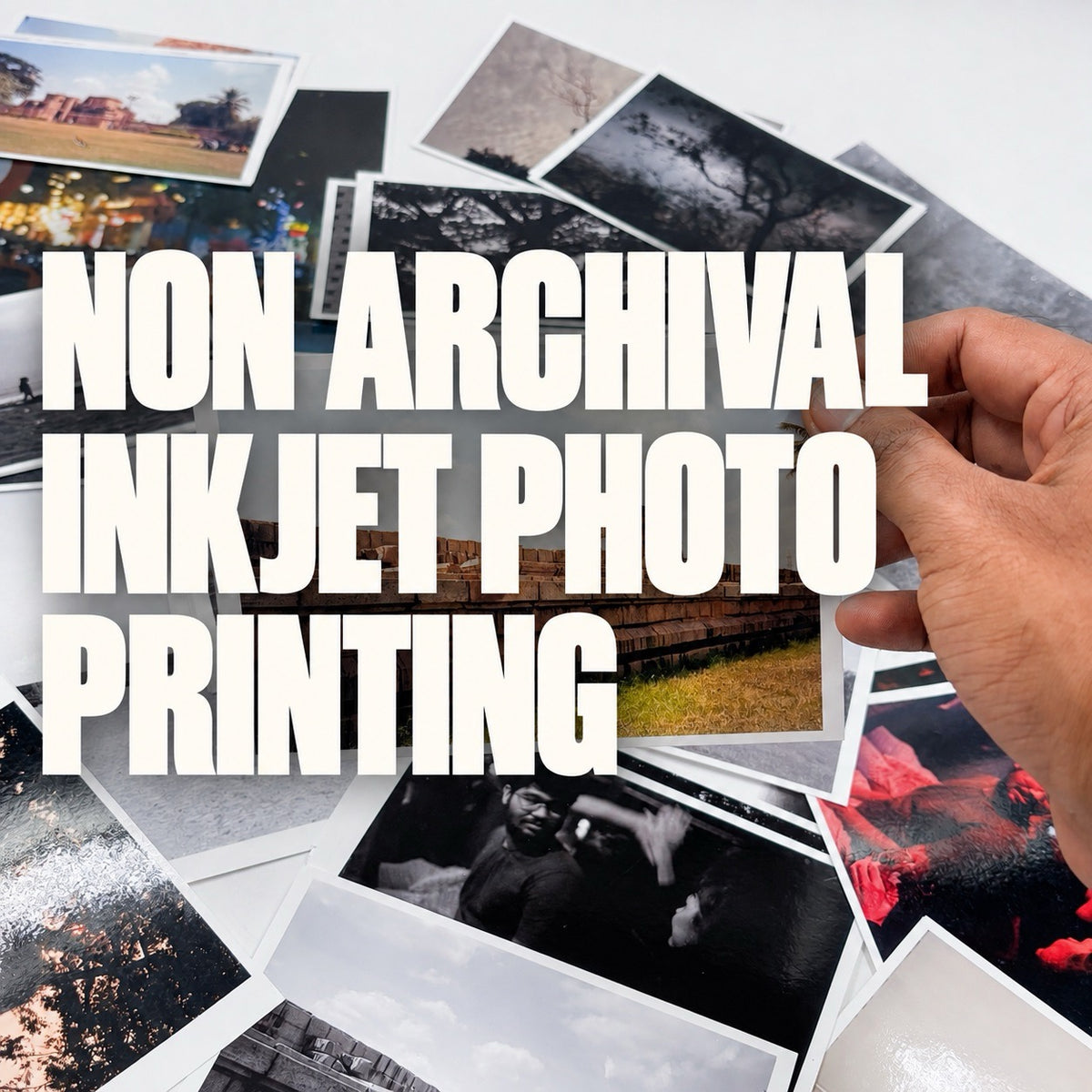 Non Archival Inkjet Photo Printing - Upload Your Files