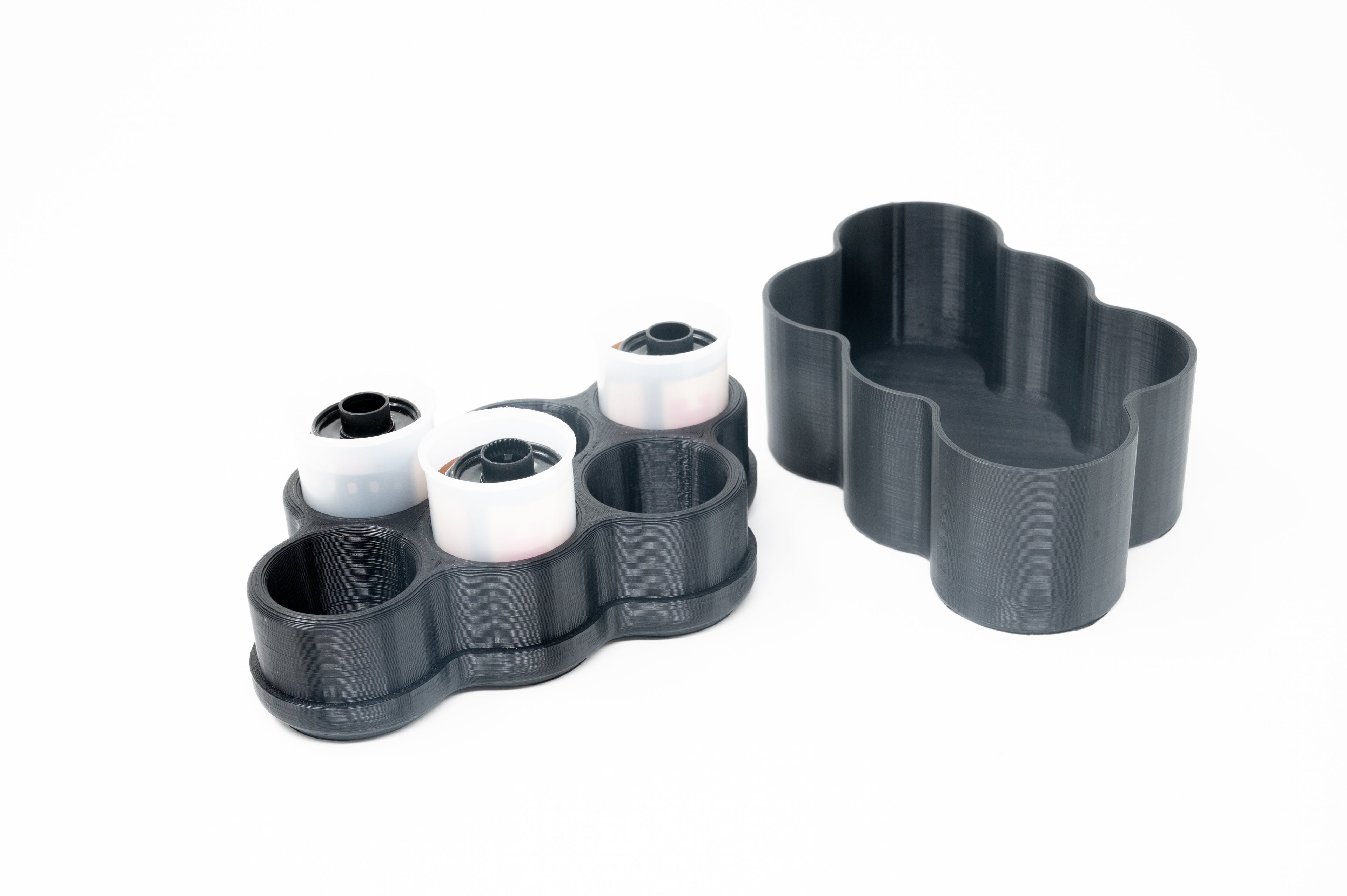 Retro Film Case | 6 x 35mm Film Roll with Box Case | 3D Printed