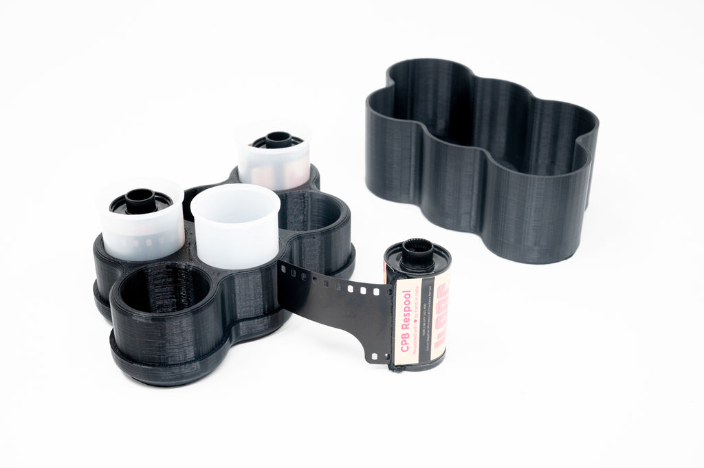 Retro Film Case | 6 x 35mm Film Roll with Box Case | 3D Printed