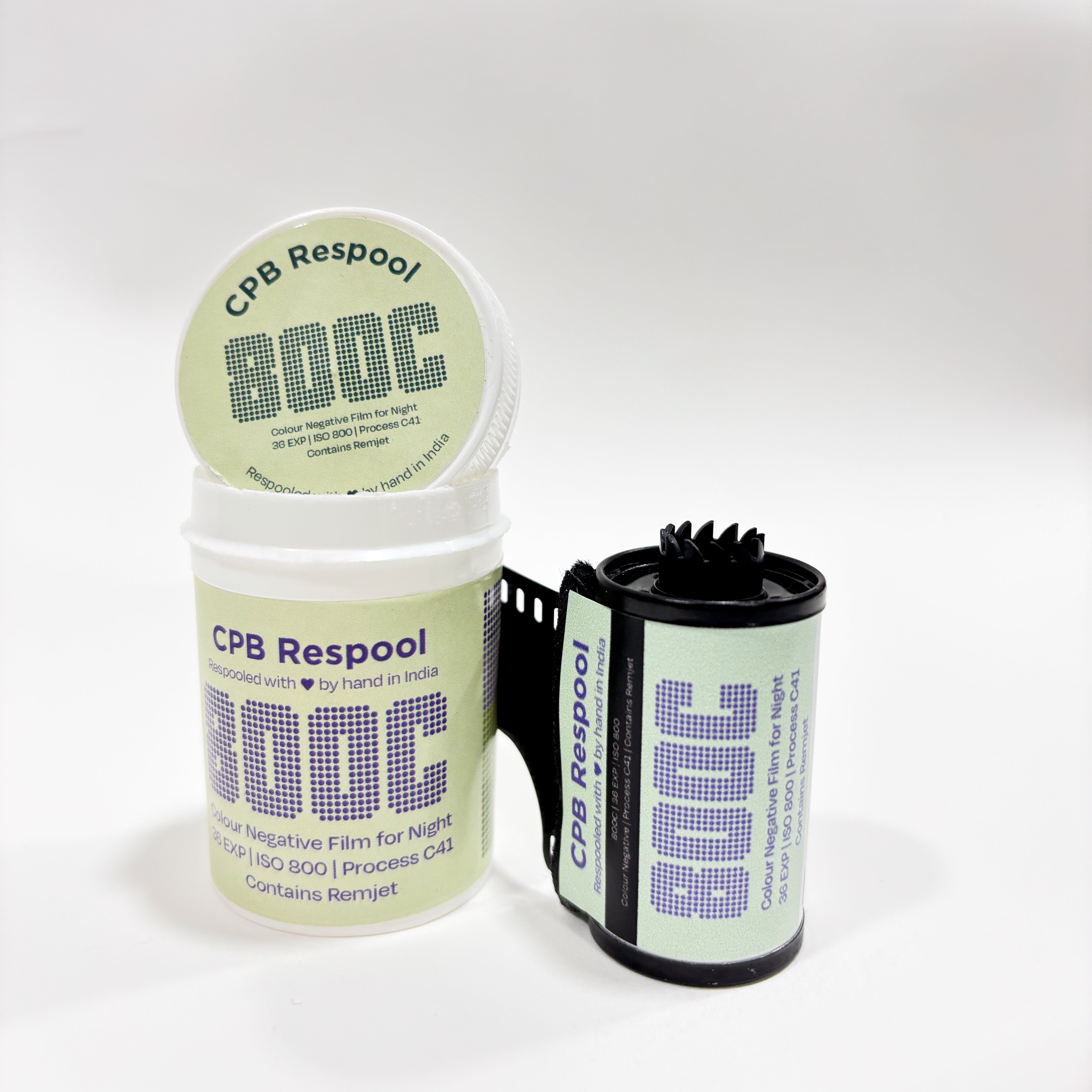 CPB ReSpool | 800C | 35mm Colour Film roll | C41 | 36 exp | ISO 800 ...