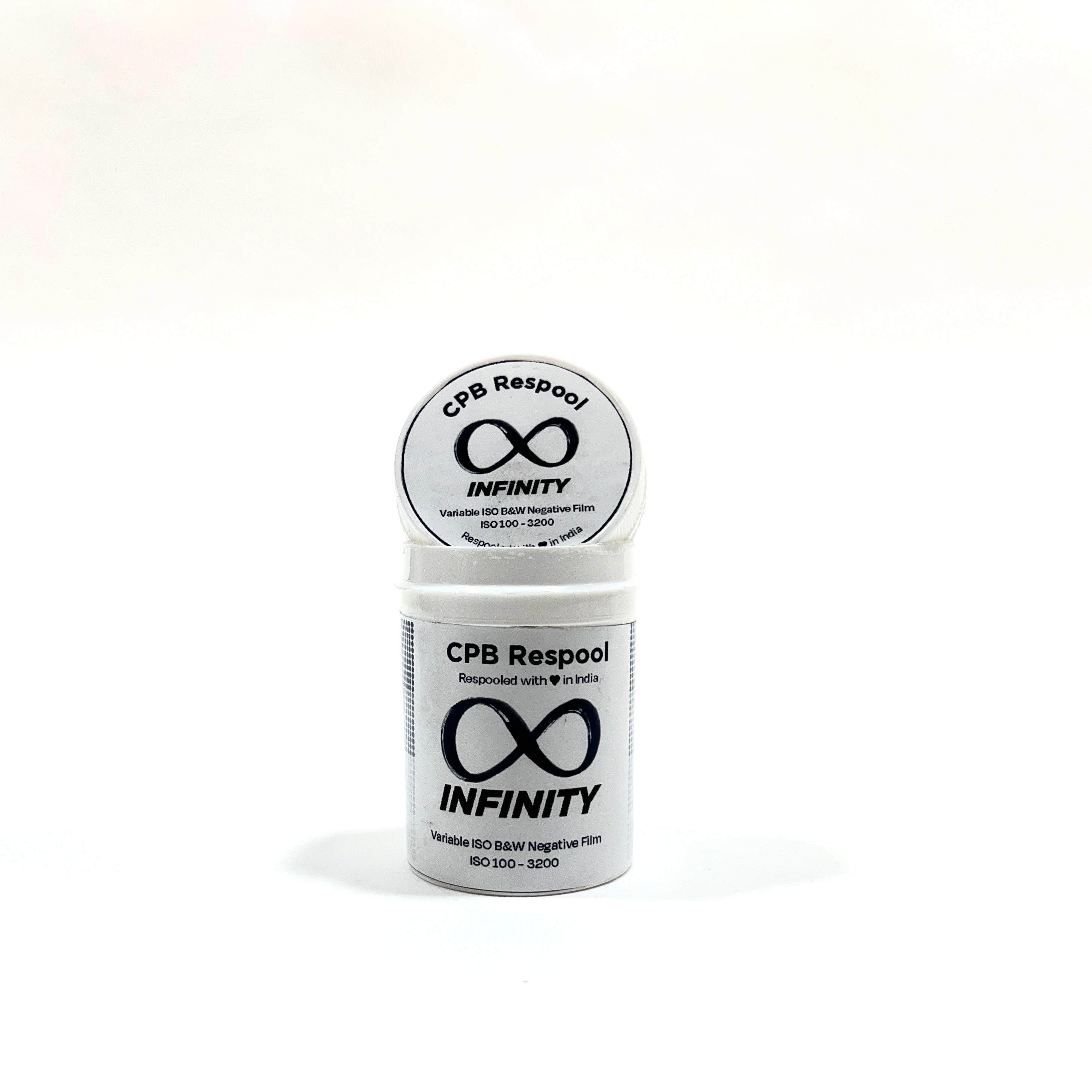 CPB ReSpool Infinity – Variable ISO | 35mm B&W Film Roll | 36 Exp | Dev Included