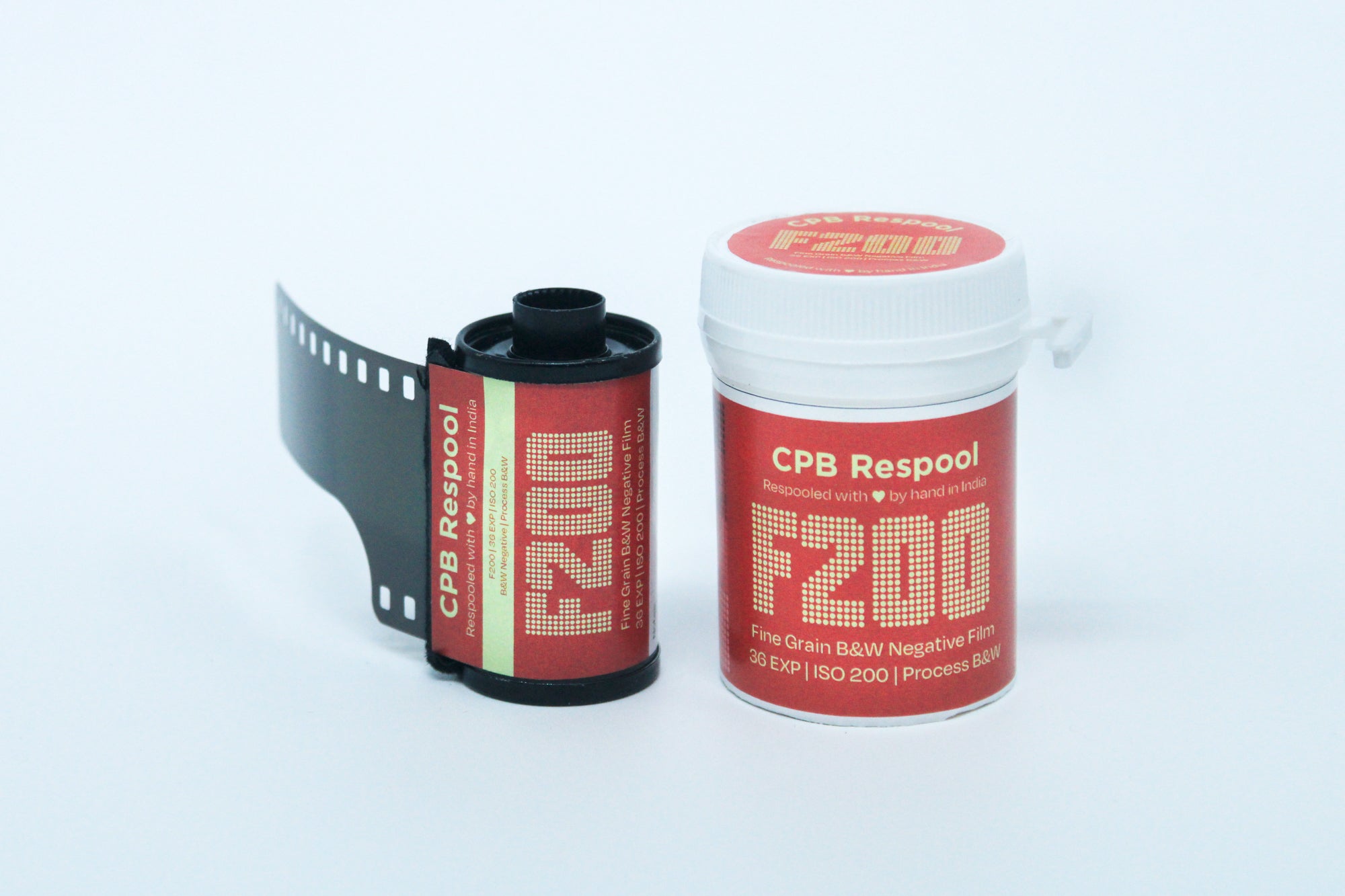 CPB ReSpool | F200 | 35mm Black & White Film roll | BW | 36 exp | ISO ...