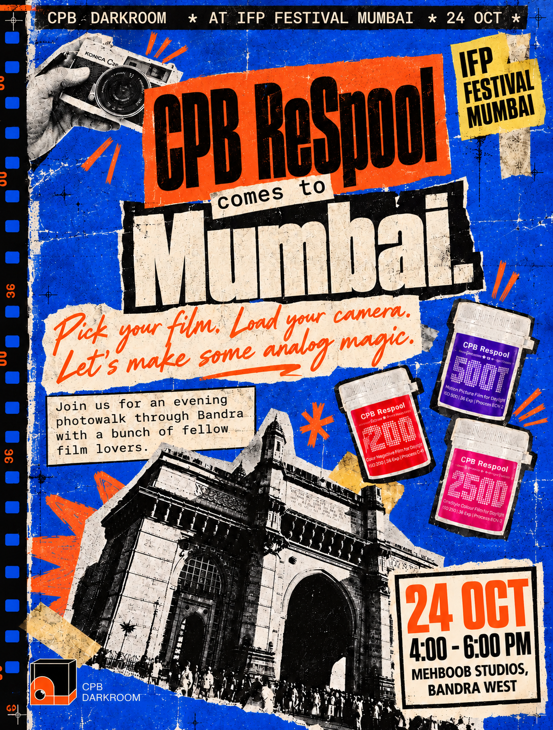 CPB Respool Comes to Mumbai - An Analog Photowalk
