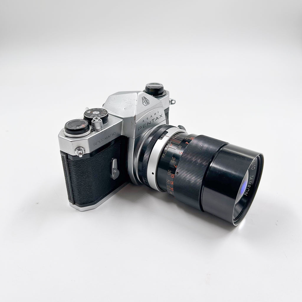 Pentax Spotmatic + Tamron 135mm f2.8 | SLR Film Camera + Lens | Good