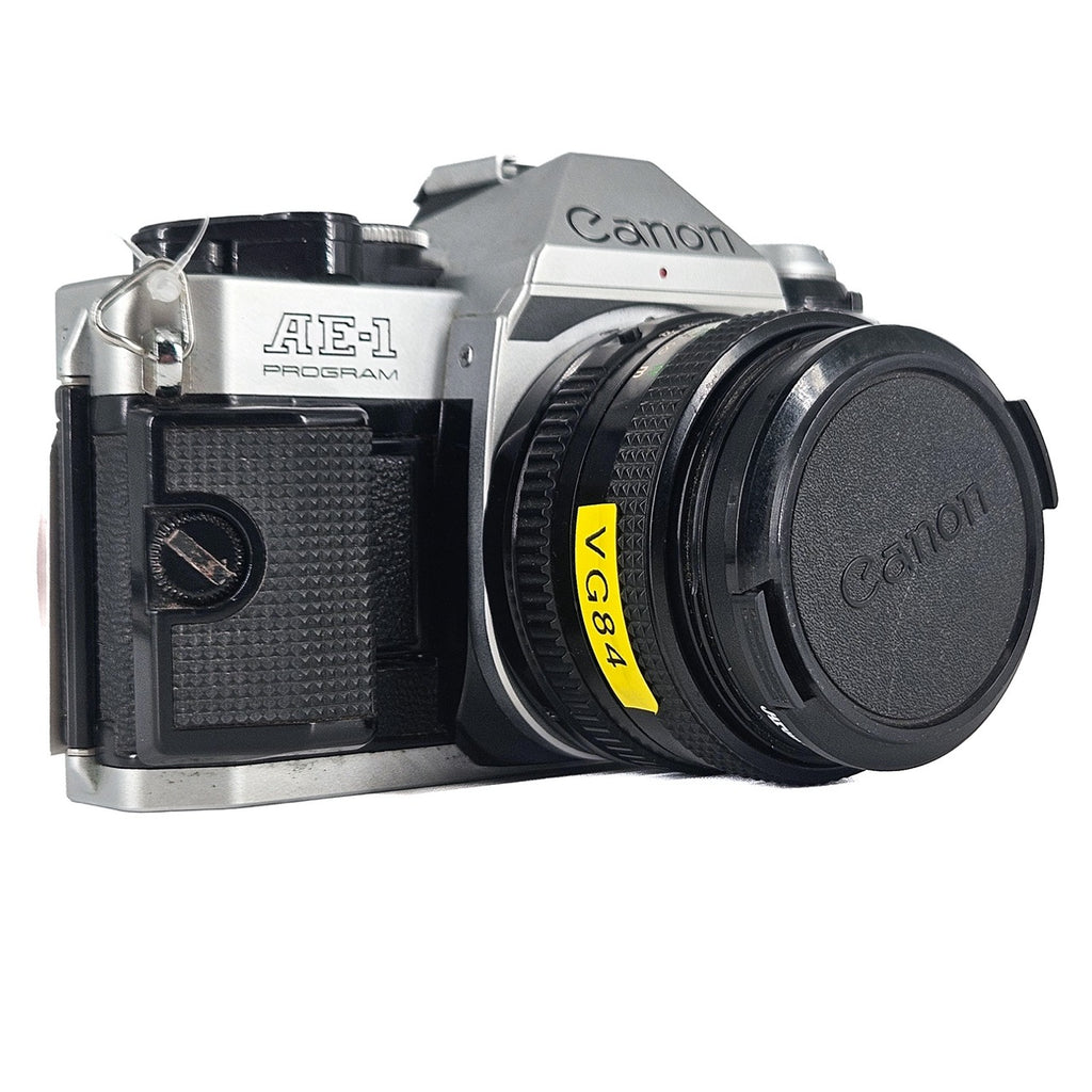 Canon AE-1 Program + Canon FD 50mm f/1.8 | SLR Film Camera + Lens | Good