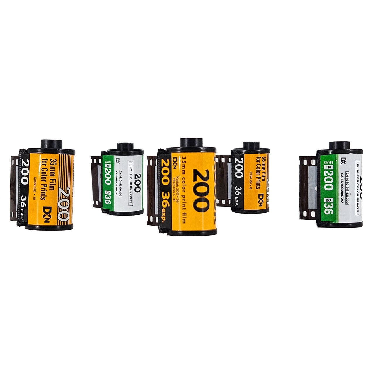 35mm Empty Film Cartridges for Bulk Loading / ReSpooling