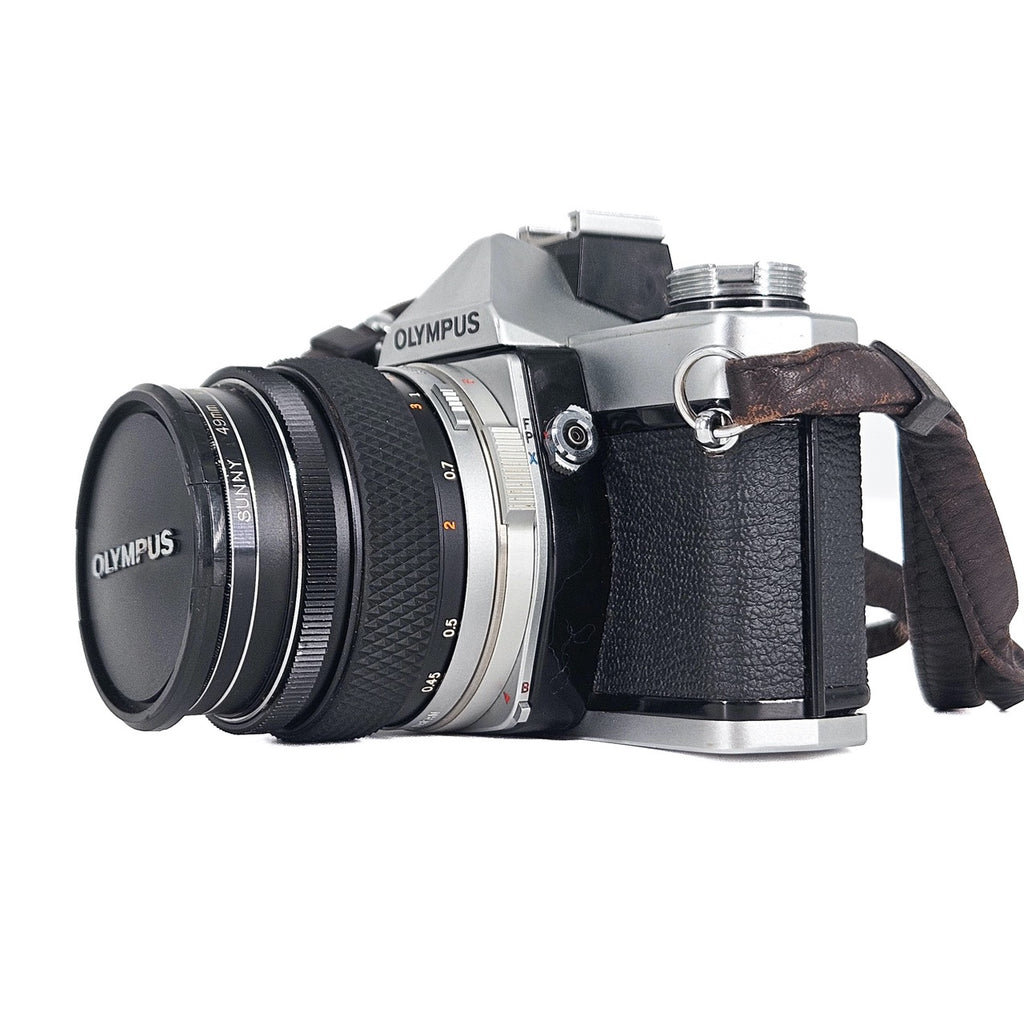 Olympus OM-2 + Olympus OM-System G.Zuiko Auto-S 50mm f/1.4 | SLR Film Camera + Lens | Excellent