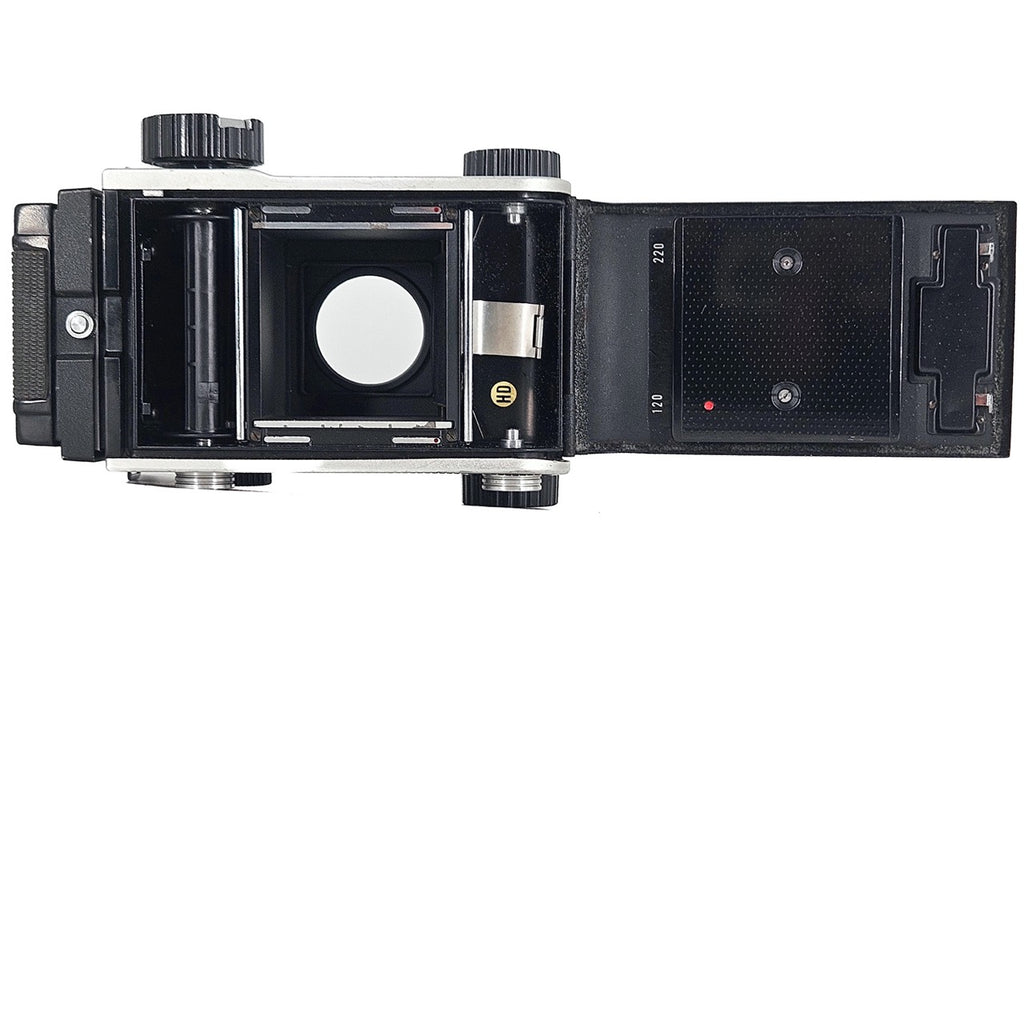 Mamiya C220 + Mamiya-Sekor 80mm f/3.7 | Medium Format Film Camera + Lens | Excellent