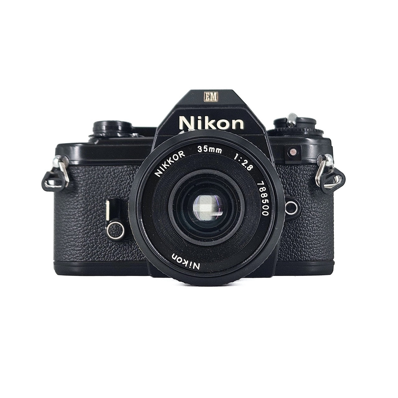 Nikon EM + Nikkor 35mm f/2.8 | SLR Film Camera + Lens | Good