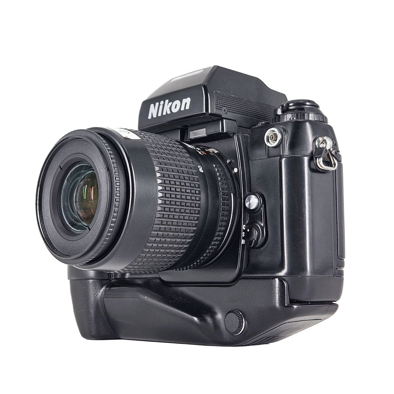 Nikon F4 + Nikon AF Nikkor 35–80mm f/4–5.6D | SLR Film Camera + Lens | Excellent