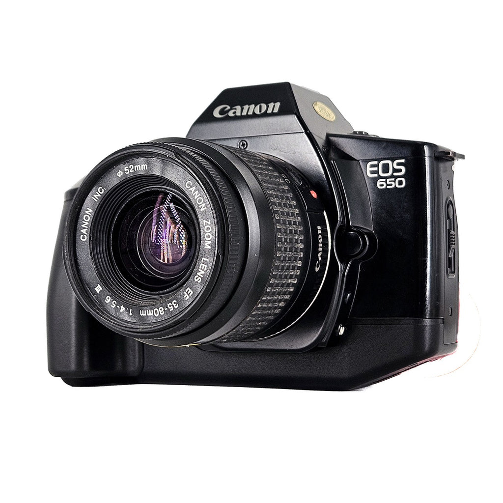 Canon EOS 650 + Canon EF 35–80mm f/4–5.6 | SLR Film Camera + Lens | Good