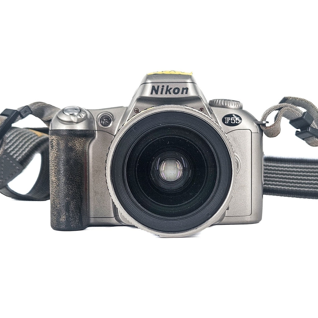 Nikon F55 + Nikon AF 28–80mm f/3.3–5.6 | SLR Film Camera + Lens | Fair