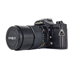 Minolta XG-S + Minolta MC Tele Rokkor 135mm f/2.8 | SLR Film Camera + Lens | Good