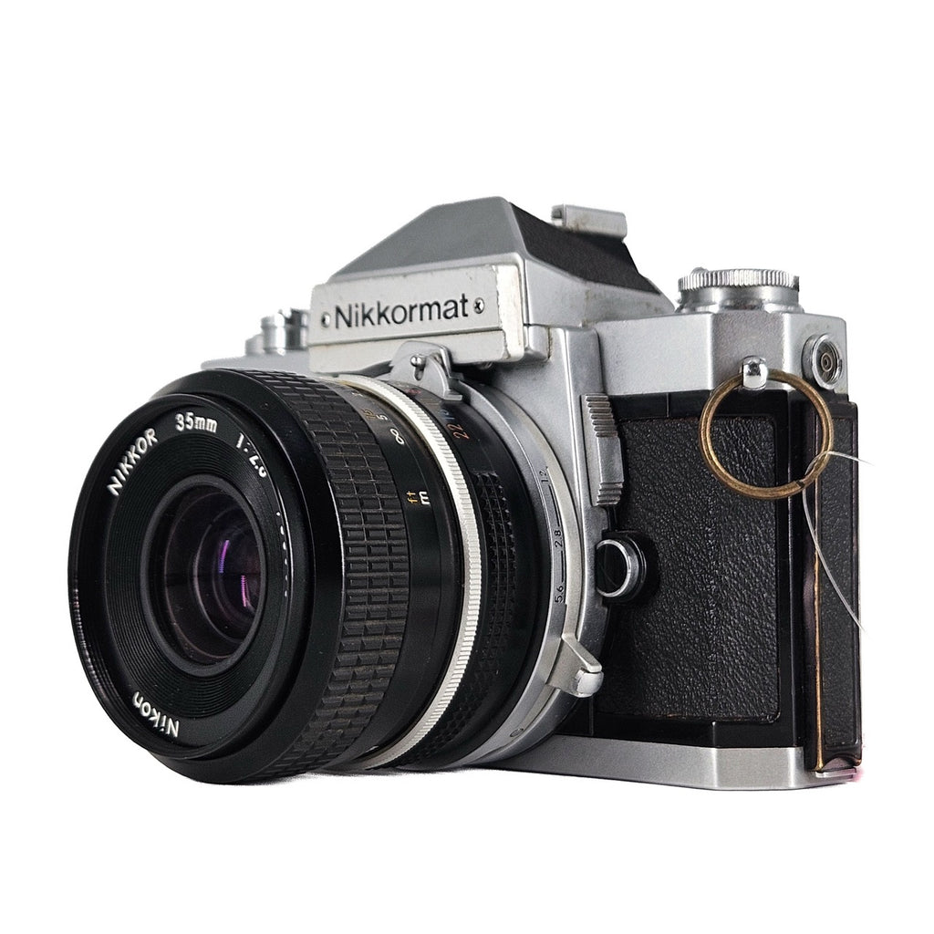 Nikkormat FT2 + Nikkor 35mm f/2.8 | SLR Film Camera + Lens | Good